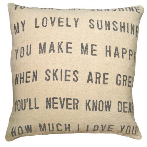 You Are My Sunshine Cushion Cover